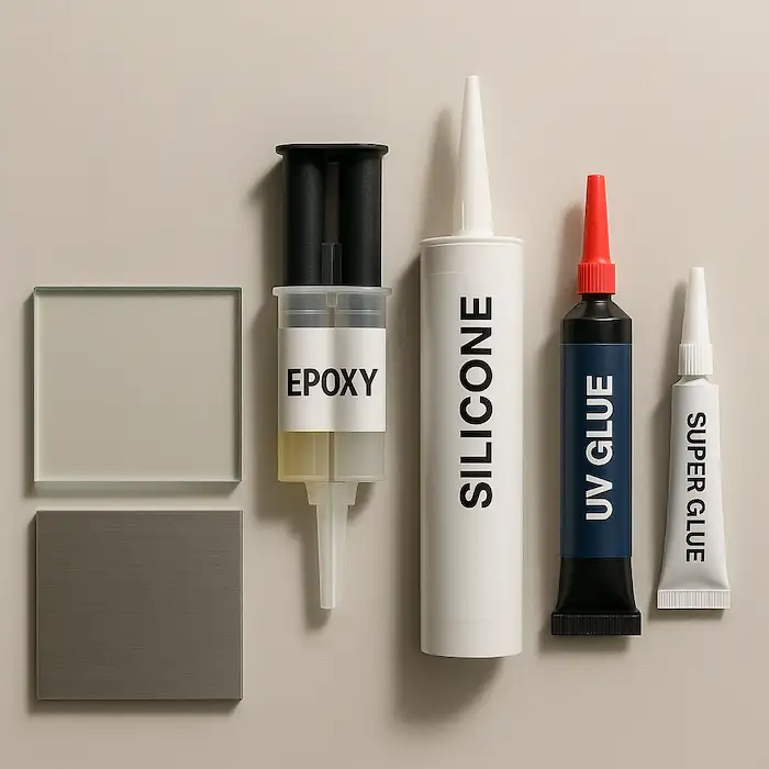 بهترین چسب برای چسباندن شیشه به فلز
